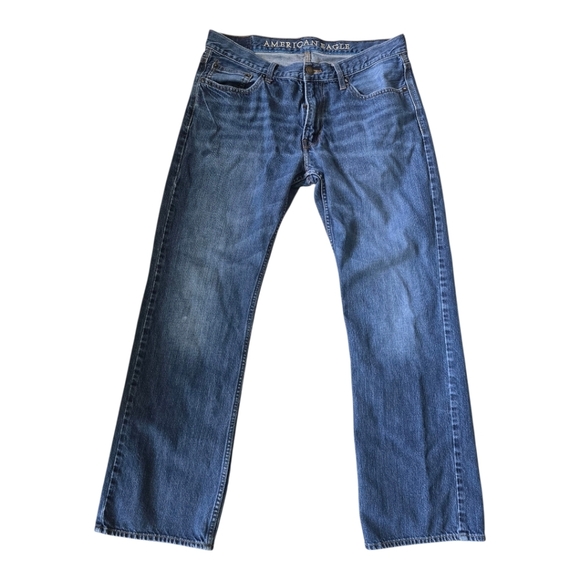 American Eagle Outfitters Women's Stretch Jeans Original Boot Size 33 - Picture 1 of 4